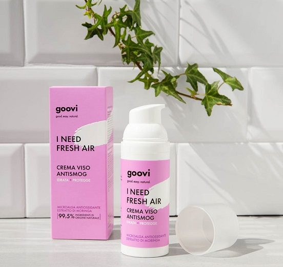 Recensione I need fresh air, la crema viso antismog di Goovi | Il Giornale  della Bellezza